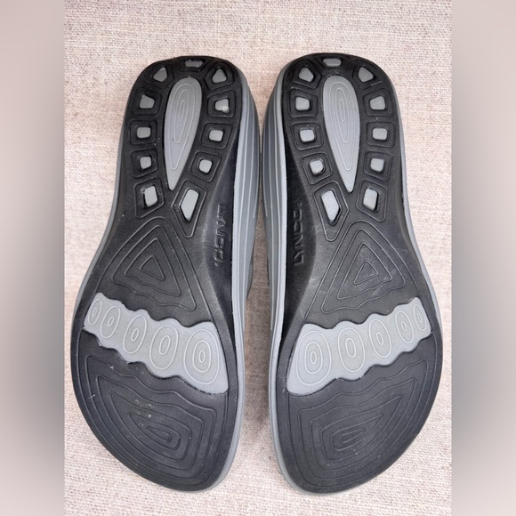 Aetrex Maui Lynco womens size 11 orthotic comfort flip flop sandals gray silver - Picture 6 of 7